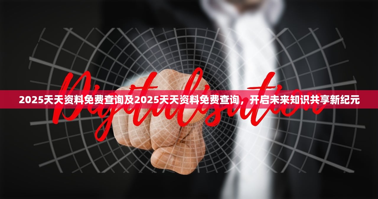 2025天天资料免费查询及2025天天资料免费查询，开启未来知识共享新纪元